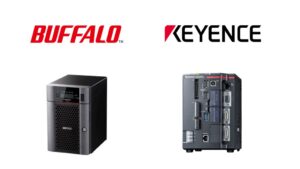 バッファローの法人向けNASとキーエンスの画像処理システムで動作確認を実施