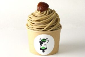 あさぎり牛乳阪神梅田本店、秋限定モンブランソフトなど新メニューを10月15日発売へ