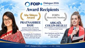 FOIP提唱10周年、32カ国・地域から参加登録「FOIP+対話2026」を開催。第1回「安倍晋三賞」インドの研究者が受賞