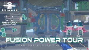 インプレス、Minecraftで核融合を学ぶ新ワールド核融合ツアーを発売