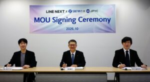 JPYCがSBJ銀行およびLINE NEXTと業務提携に関する覚書を締結