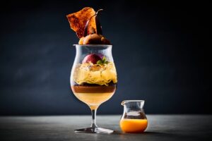 ホテルメトロポリタンでマロンとチョコレートのパフェが11月1日より登場へ