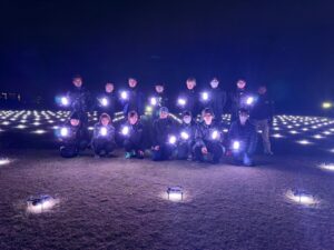 協和産業、東海大学湘南キャンパス「第72回建学祭」でドローンショーを実施