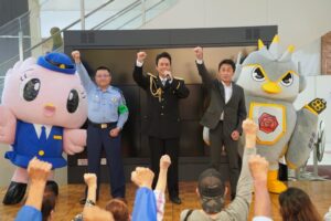 SOS47の山田純大支援官が茨城県の防犯イベントに登壇 特殊詐欺対策を呼びかけ