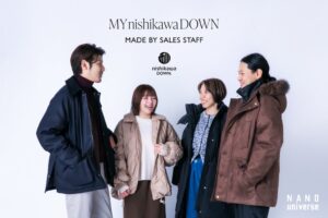 ナノ・ユニバースがMY nishikawa DOWNのコンテンツページを公開