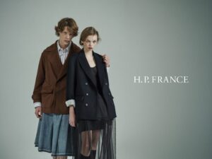 SUPER 170’s尾州ウールで仕立てる、H.P.FRANCEのオリジナルアウター第2弾が登場