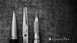 インターアクト、はさみと一体の筆記具Xcissor Penを限定16本で販売へ