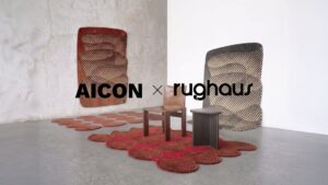 RUGHAUSがアーティストAICONとのコラボレーションラグを発売へ