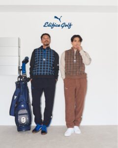 COBRA PUMA GOLFとÉDIFICE GOLFのコラボ第二弾が発売へ