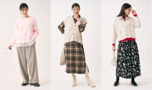 きれいに着て、ラクにお手入れ。KEYUCAの乾燥機対応「タフニット」シリーズから秋の寒暖差にも使える新作トップスが登場
