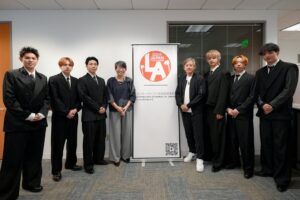 BE:FIRSTがロサンゼルスとニューヨークの日本国総領事館を表敬訪問
