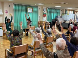 いばらきコープがQOL 茨城水戸シルエラとデイサービスで健康運動イベント開催