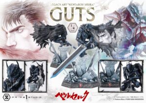 プライム１スタジオ、ベルセルクのガッツとグリフィスを1/4スケールで発売へ