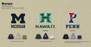 BFIVEが米3大学コラボのコレクション第2弾を2026年10月23日に発売
