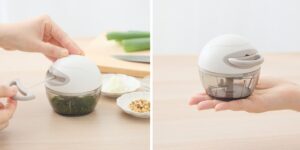 KEYUCAが薬味用みじん切りハンディチョッパーを発売 引っぱるだけで手軽に調理