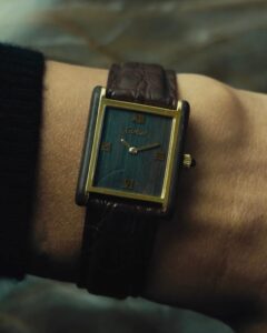 完売ウッドタンクが別個体で再入荷。Cartier Tank “Palissandre de Rio”をEpoca d'Oroにて販売開始。