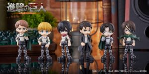 ブシロードクリエイティブ、進撃の巨人デフォルメフィギュア全6種を発売