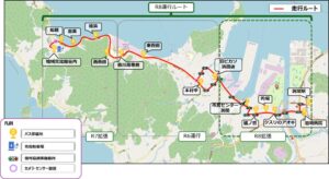 三豊市とNTT西日本、自動運転EVバスの実証運行を2026年11月から実施へ