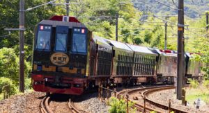 嵯峨野観光鉄道の新型トロッコ列車デザインが完成 2027年春デビューへ