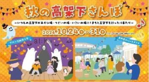 ジェイアール東日本都市開発、高円寺から阿佐ケ谷間で秋の高架下さんぽ開催へ