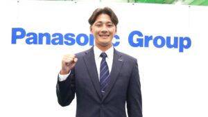 パナソニック野球部の柿本晟弥投手が西武2位指名 9年ぶり通算32人目のプロへ