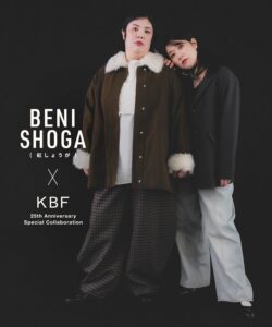 KBFとお笑いコンビ紅しょうががコラボ第二弾アイテムを発売　新サイズも登場