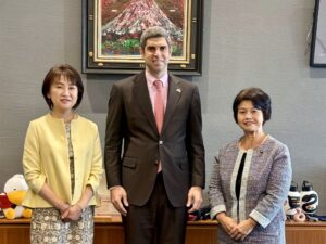 ジョージア国立2大男声合唱団が日本初合同公演へ 駐日大使が豊島区長を表敬訪問