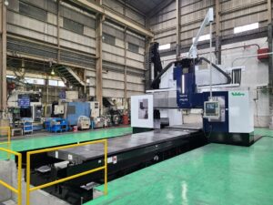 友鉄工業が鋳物製造から大型機械加工の一貫体制を開始 五面加工機は計6台に