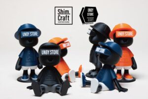 UNBY、Shim CraftコラボのUNBYくんフィギュアを原宿店限定発売へ