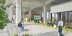 JR中央線コミュニティデザインと東京ヴェルディ 稲城長沼駅高架下の複合拠点開業へ