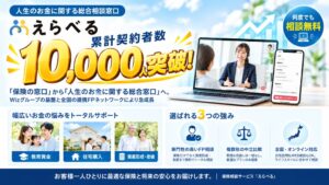 Wizグループの株式会社えらべる、保険相談サービスで累計契約者数1万人を突破