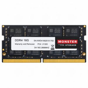 MONSTER STORAGE、ノートPC向け16GB DDR4メモリ発売