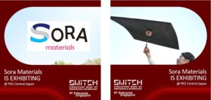 ソラマテリアル、SWITCH 2026で超軽量素材SoramateXを出展へ