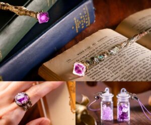 Gakken、紫結晶を育てて魔法の杖を作るキットの予約販売を開始　12月10日発売へ