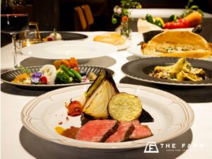 ザファーム、THE FARM カフェのディナーを刷新 愛犬専用コースも提供