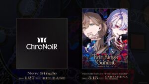 ChroNoiR初のシングルCDが2027年1月27日発売へ 2ndライブ開催も決定