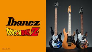 IbanezがドラゴンボールZとコラボ製品を発表 2027年初頭より世界展開へ