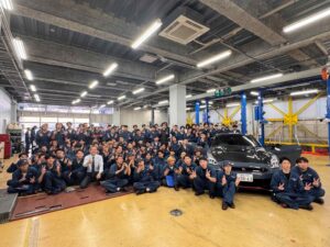 新潟国際自動車大学校が日産自動車と連携授業 田村宏志氏の講義や実車展示を実施
