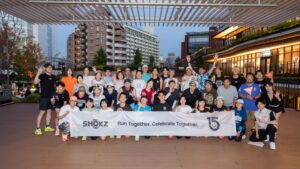 Shokzが15周年記念ランニングイベント開催 新作イヤホンを体験
