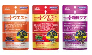 メタボリック、メタプラスシリーズ3商品の20％増量品を10月下旬より限定発売へ