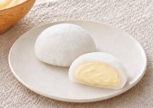 八天堂、ファミリーマート限定の冷やして食べる くりーむ大福 カスタードを発売へ