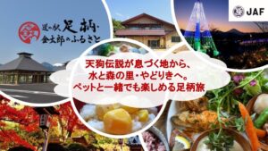 JAF神奈川支部が足柄エリアのドライブコース公開 ペット同伴情報も掲載