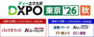 ブティックス、有明GYM-EXでDXPO東京秋展を2026年11月に開催へ