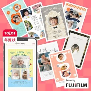TOLOTがTOLOT年賀状アプリの受注開始 クーポン適用で1枚162円から