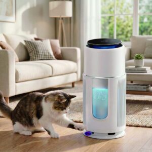 ニトリ、爪とぎや猫じゃらし機能付きペット空気清浄機を一部店舗などで発売へ