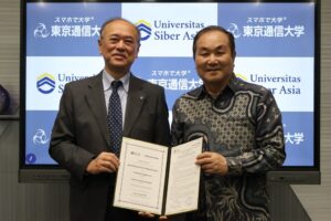東京通信大学がインドネシアのサイバーアジア大学と教育連携のMOUを締結