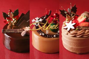 カカオティエゴカンがクリスマスケーキ3種などを発表 11月1日より予約開始へ