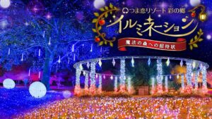 つま恋リゾート彩の郷、魔女の森テーマのイルミネーションを10月30日より開催へ