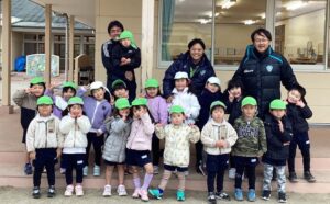 宇美町立早見保育園でアビスパ福岡のコーチによるサッカー教室を開催へ