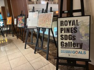 ロイヤルパインズホテル浦和でSDGsアートギャラリーの新作展示を開始へ